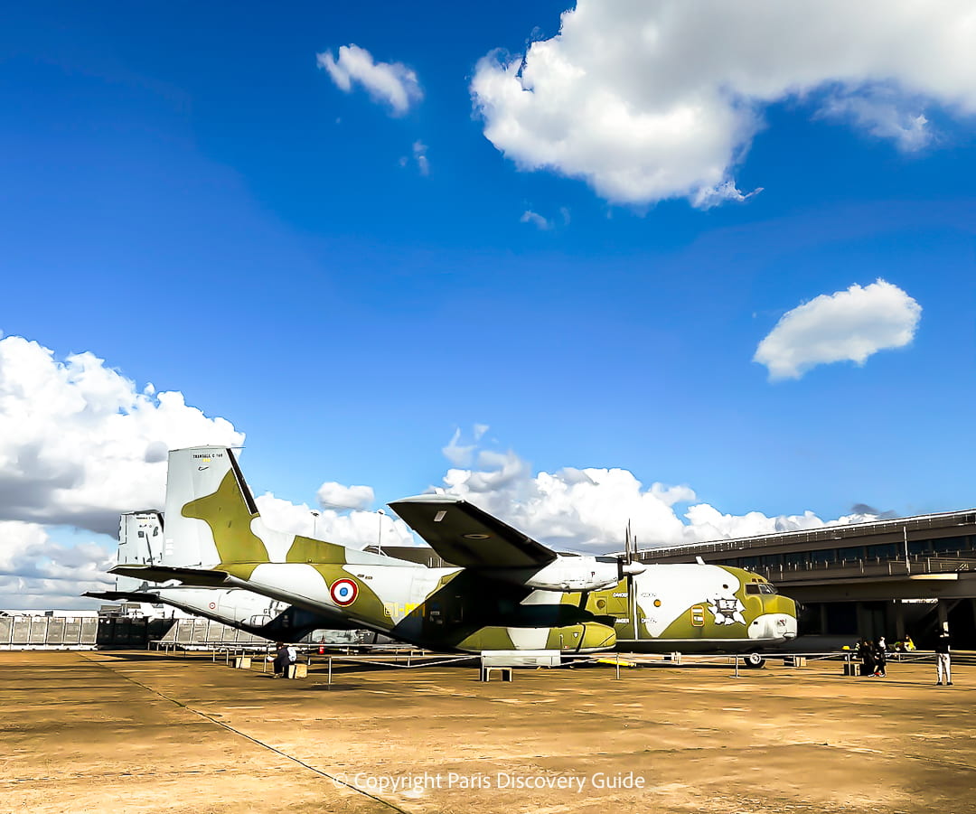 Airplane at Le Bourget, site of the Paris Air Show