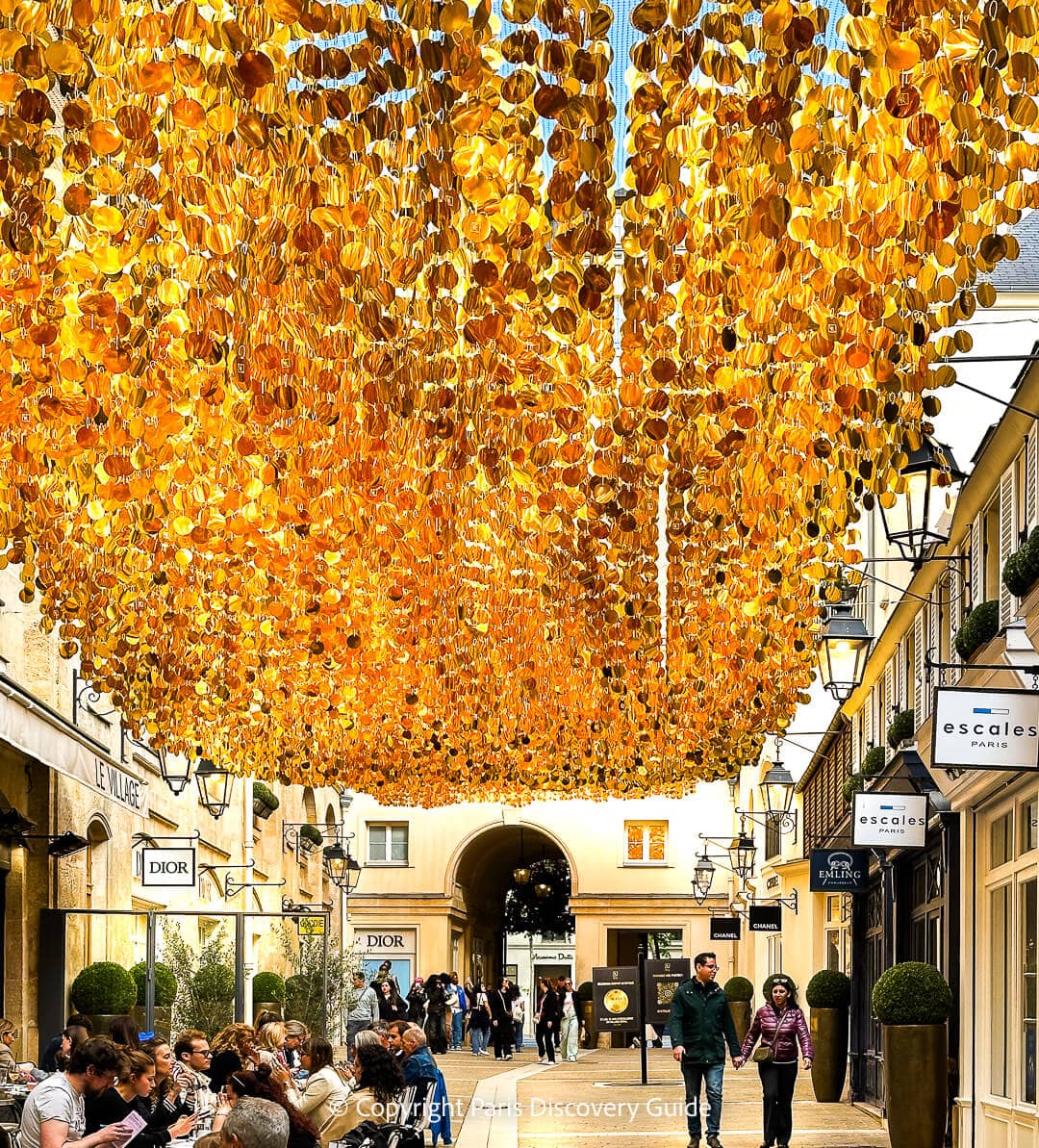 Galerie Royal, home to Dior, Chanel, and other top designers