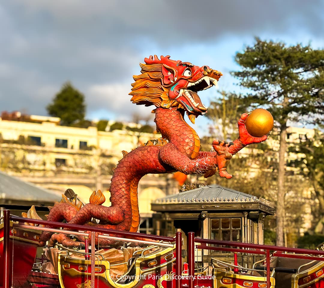 Dragon & Lanterns Stroll at Jardin d'Acclimatation in Bois de Boulogne