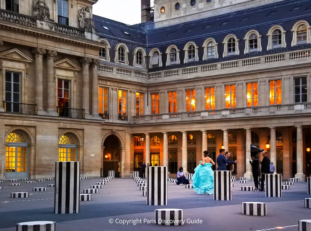 17th century Palais Royal in central Paris