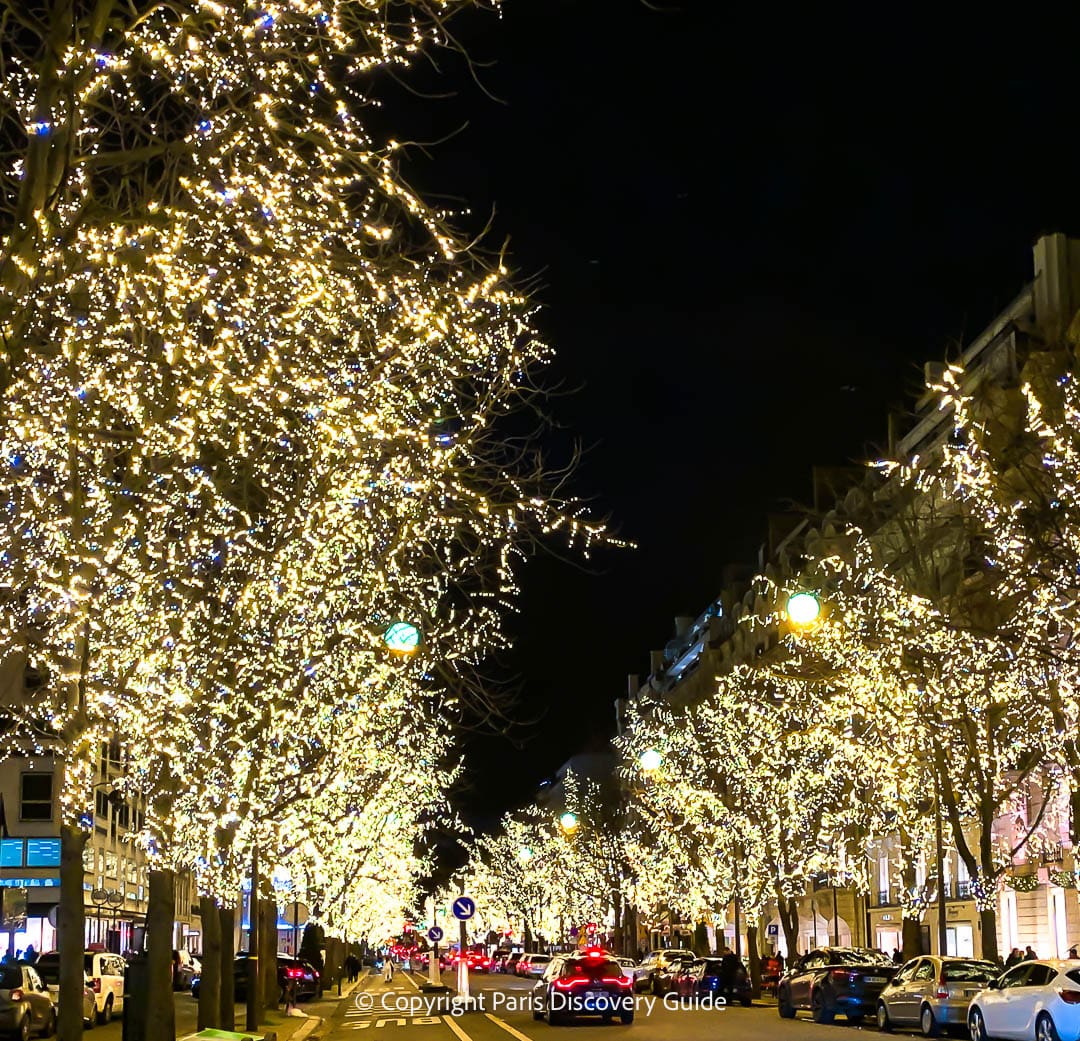 Avenue Montaigne Christmas Lights