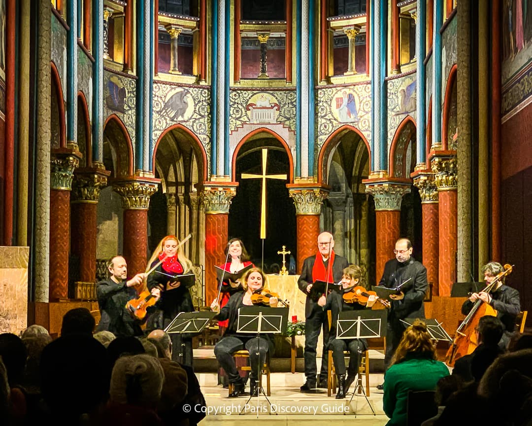 Christmas concert at Saint-Germain Church