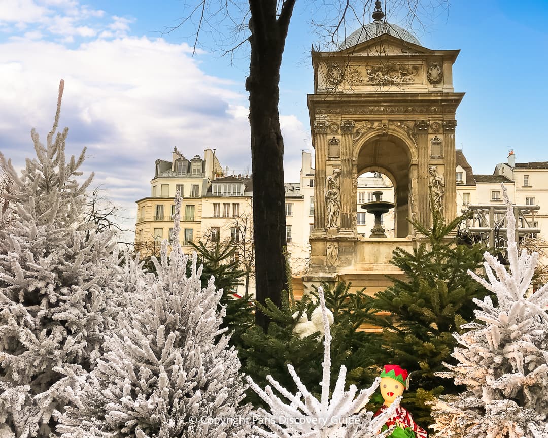 Christmas Market at the Fontaine des Innocents (a predecessor to the Hotel de Ville Christmas Market