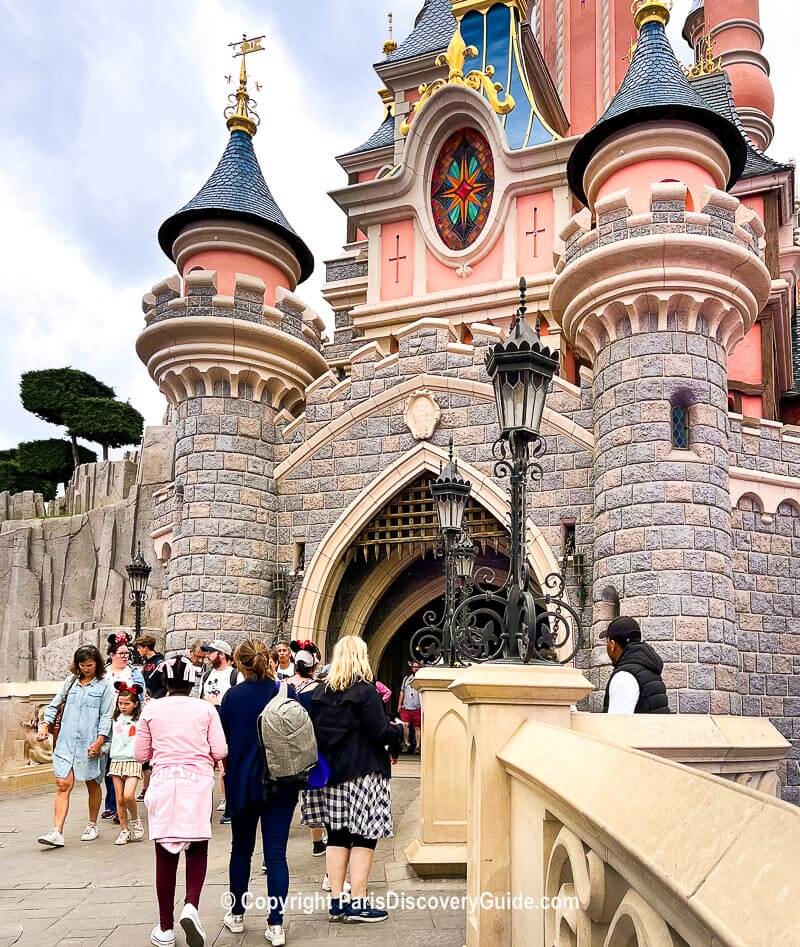 Disneyland Paris Castle Inspired File Design Sleeping 