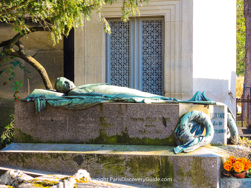 Tomb of Felix Faure at Pere Lachaise