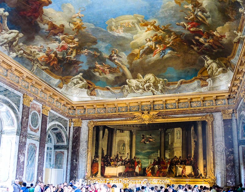 Hercules ceiling at the Palace of Versailles