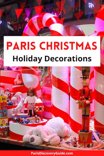 Paris Christmas Window Displays 2023 Locations - Paris Discovery Guide