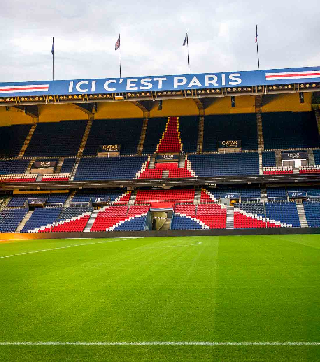 Parc des Princes, site of Paris Saint-Germain match in February - Photo credit: Unsplash/Gary Ruiz