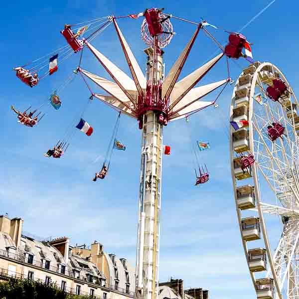 Fun Fair in Tuileries Garden